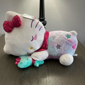 Sanrio Hello Kitty Plush with Pink and Pastel Hues